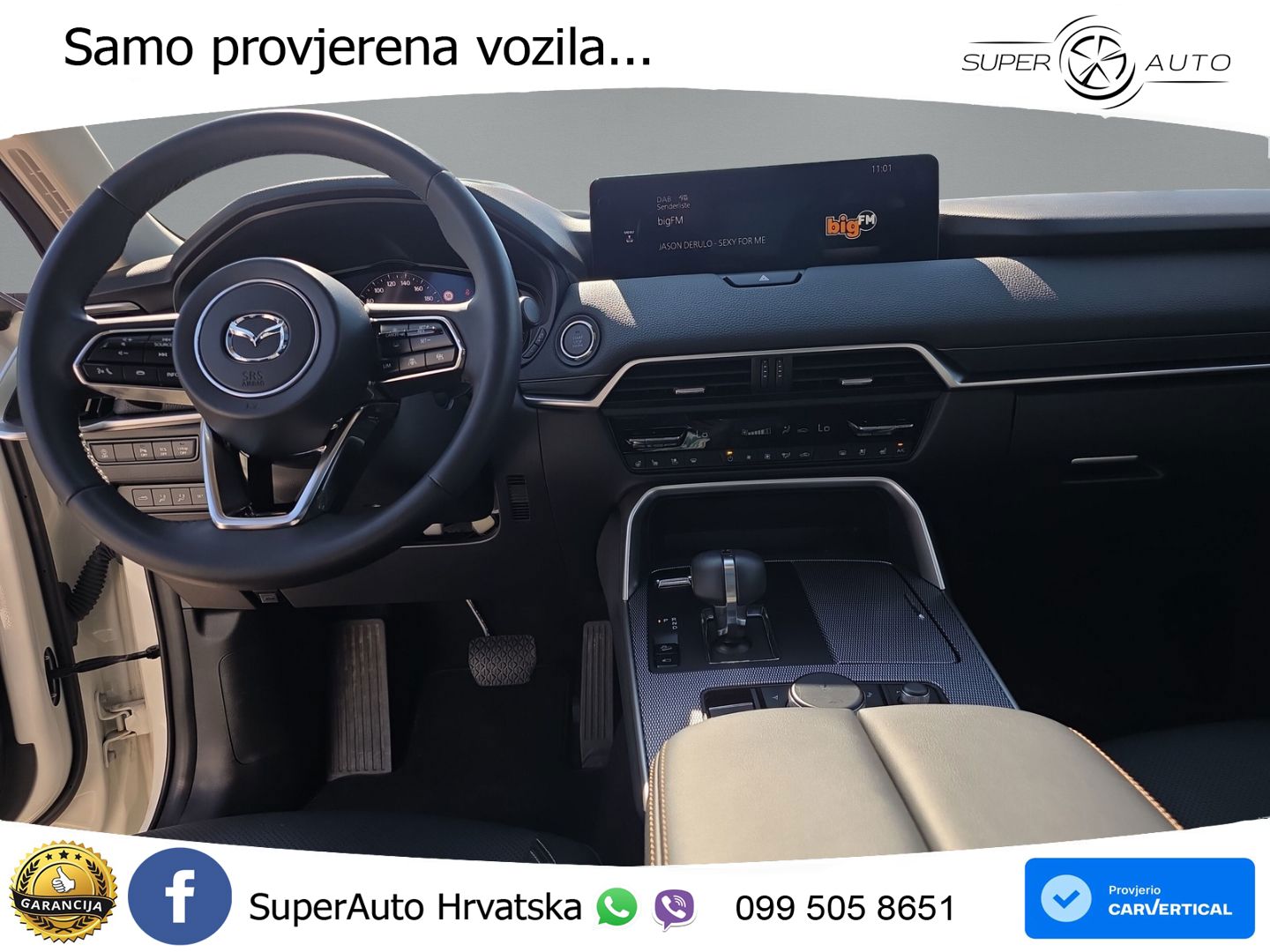 Mazda CX-60 3.3 e-Skyactiv D (254 KS) AWD Automatic LED+GR SJED+ACC