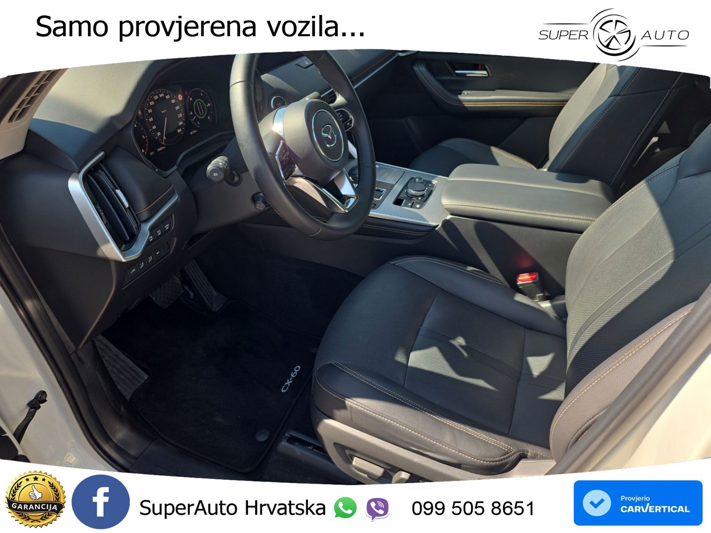 Mazda CX-60 3.3 e-Skyactiv D (254 KS) AWD Automatic LED+GR SJED+ACC