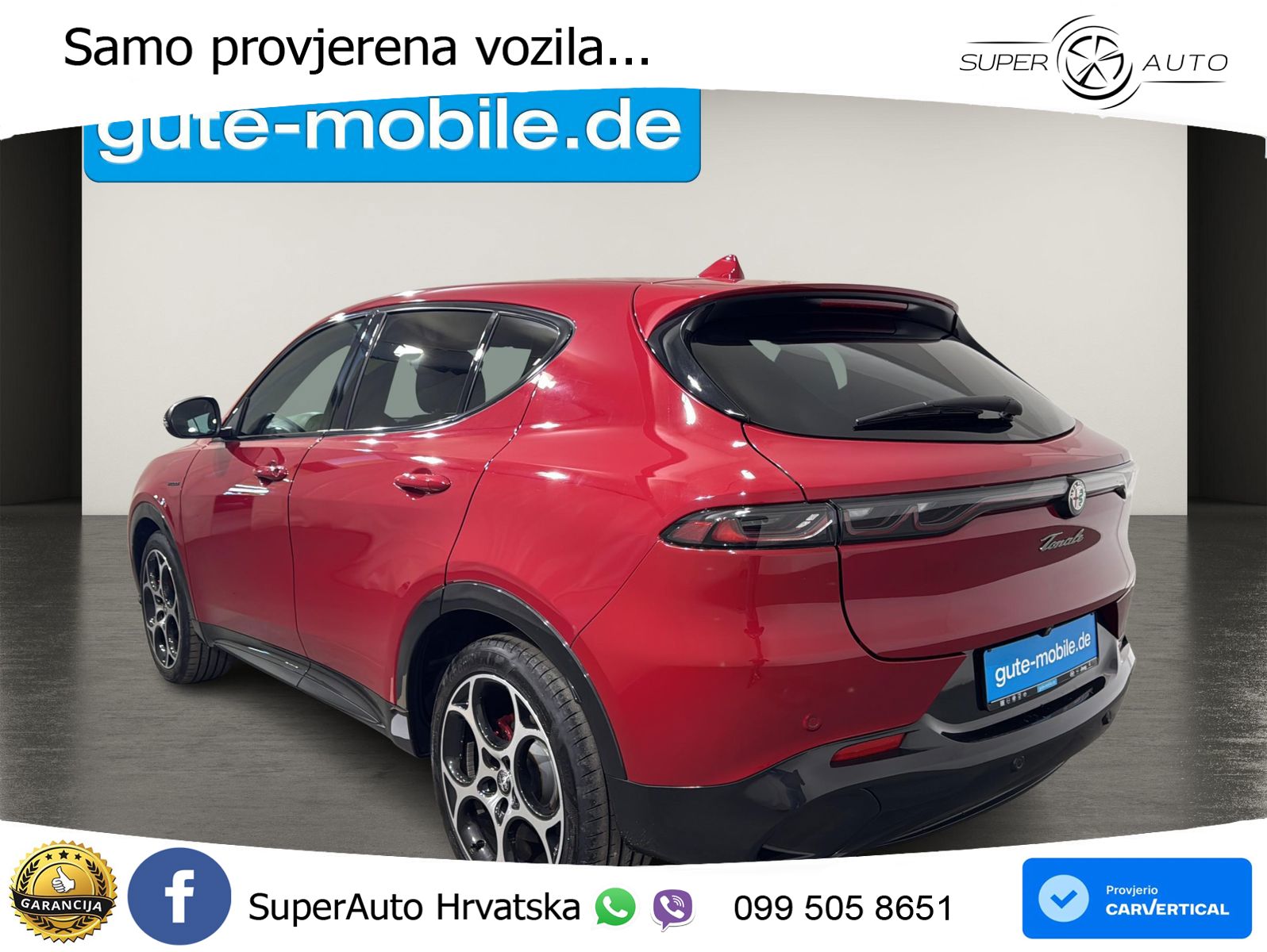 Alfa Romeo Tonale 1.5 VGT (160 KS) 48V-Hybrid TCT LED+ACC