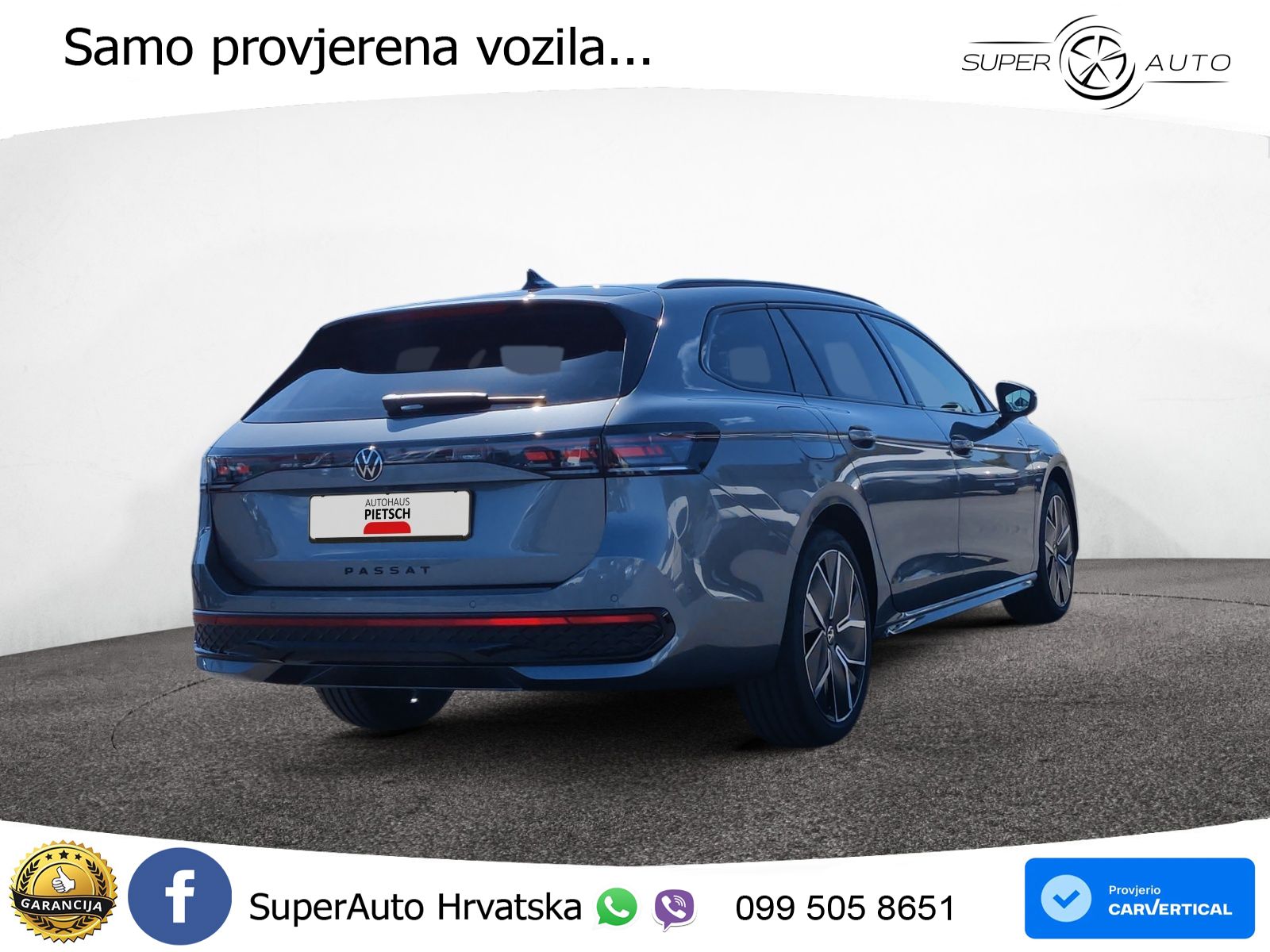 Volkswagen Passat Variant 1.5 TSI (204 KS) eHybrid DSG R-Line LED+GR SJED+ACC