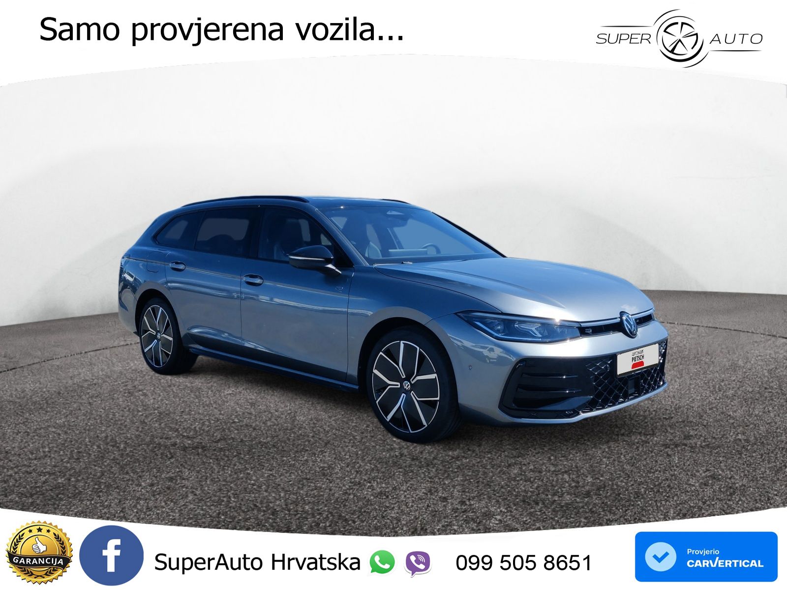 Volkswagen Passat Variant 1.5 TSI (204 KS) eHybrid DSG R-Line LED+GR SJED+ACC