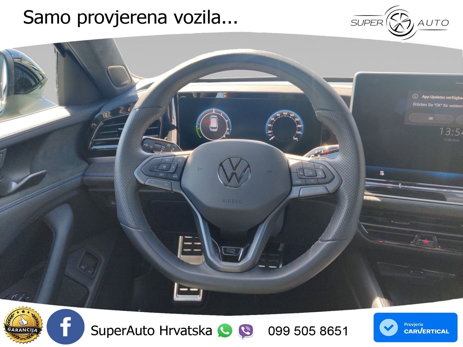 Volkswagen Passat Variant 1.5 TSI (204 KS) eHybrid DSG R-Line LED+GR SJED+ACC