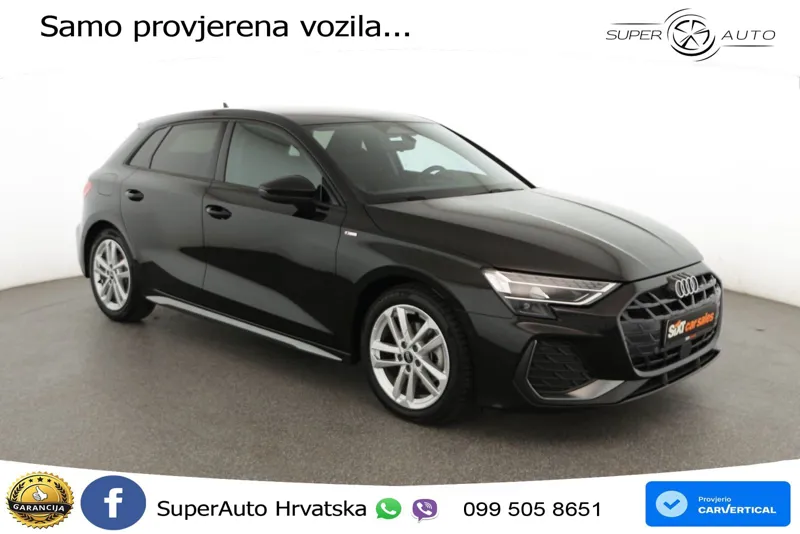 Audi A3 35 TFSI (150 KS) S tronic S line LED+GR SJED+ACC