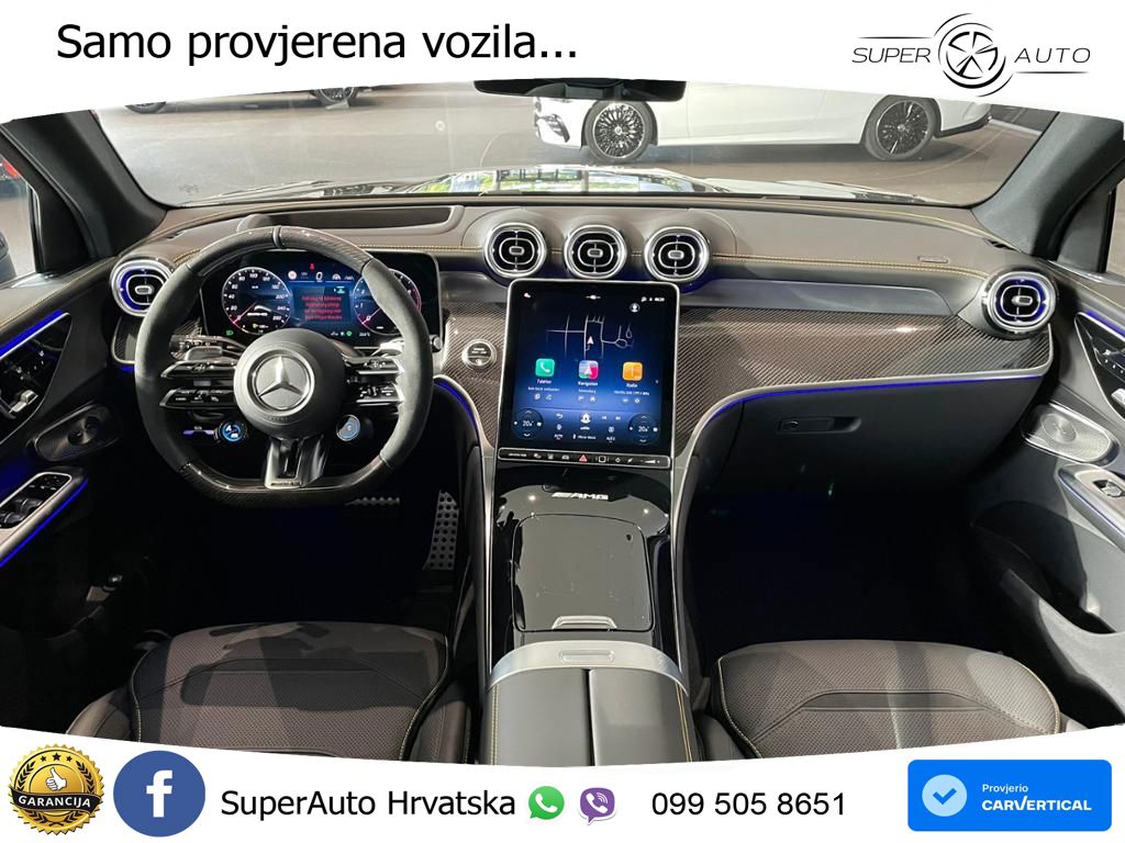 Mercedes AMG GLC 53 (449 KS) 4MATIC+ AMG SPEEDSHIFT TCT 9G ACC+HEAD+4xGR SJED+360+PANO