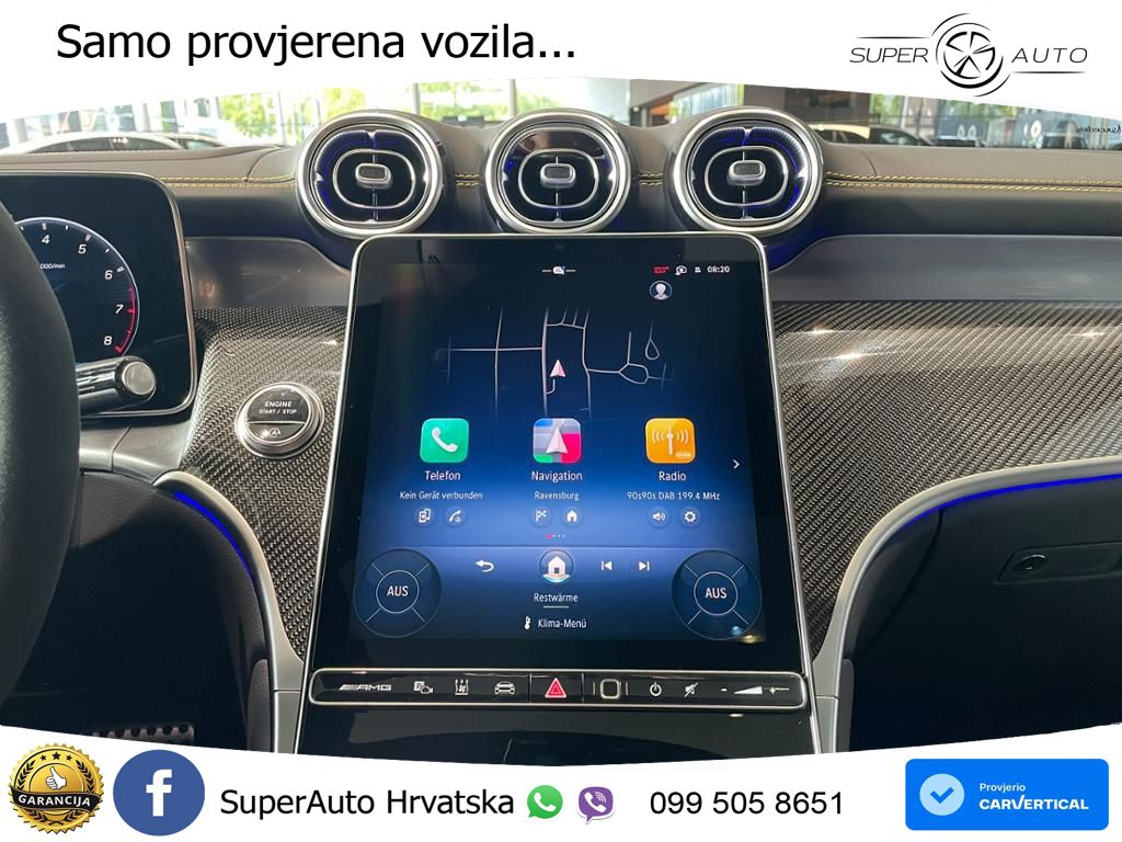 Mercedes AMG GLC 53 (449 KS) 4MATIC+ AMG SPEEDSHIFT TCT 9G ACC+HEAD+4xGR SJED+360+PANO