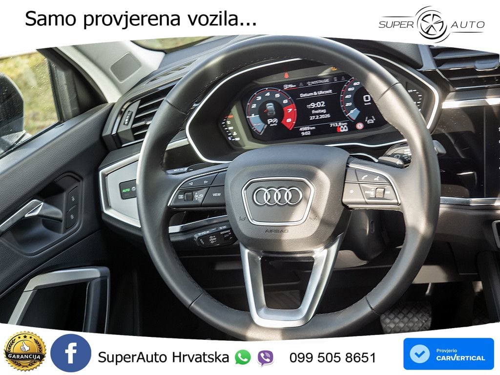 Audi Q3 Sportback 35 TFSI (150 KS) S tronic S line LED+GR SJED+ACC