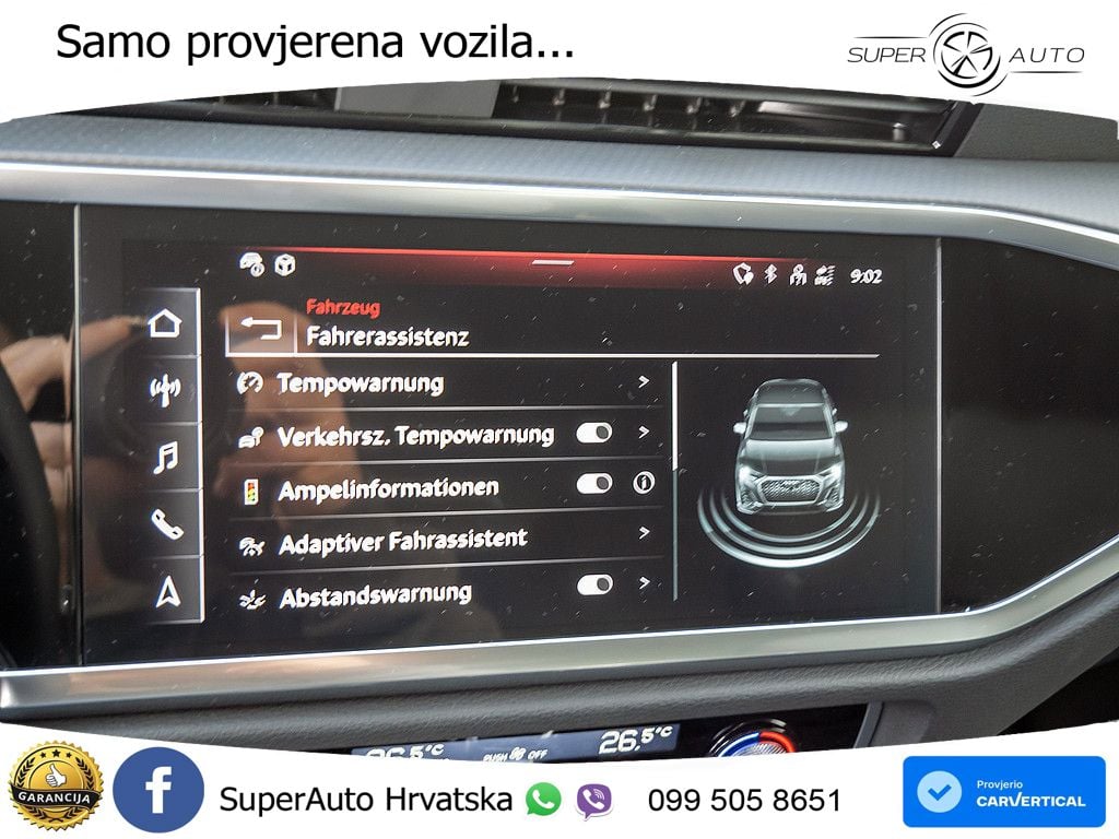 Audi Q3 Sportback 35 TFSI (150 KS) S tronic S line LED+GR SJED+ACC