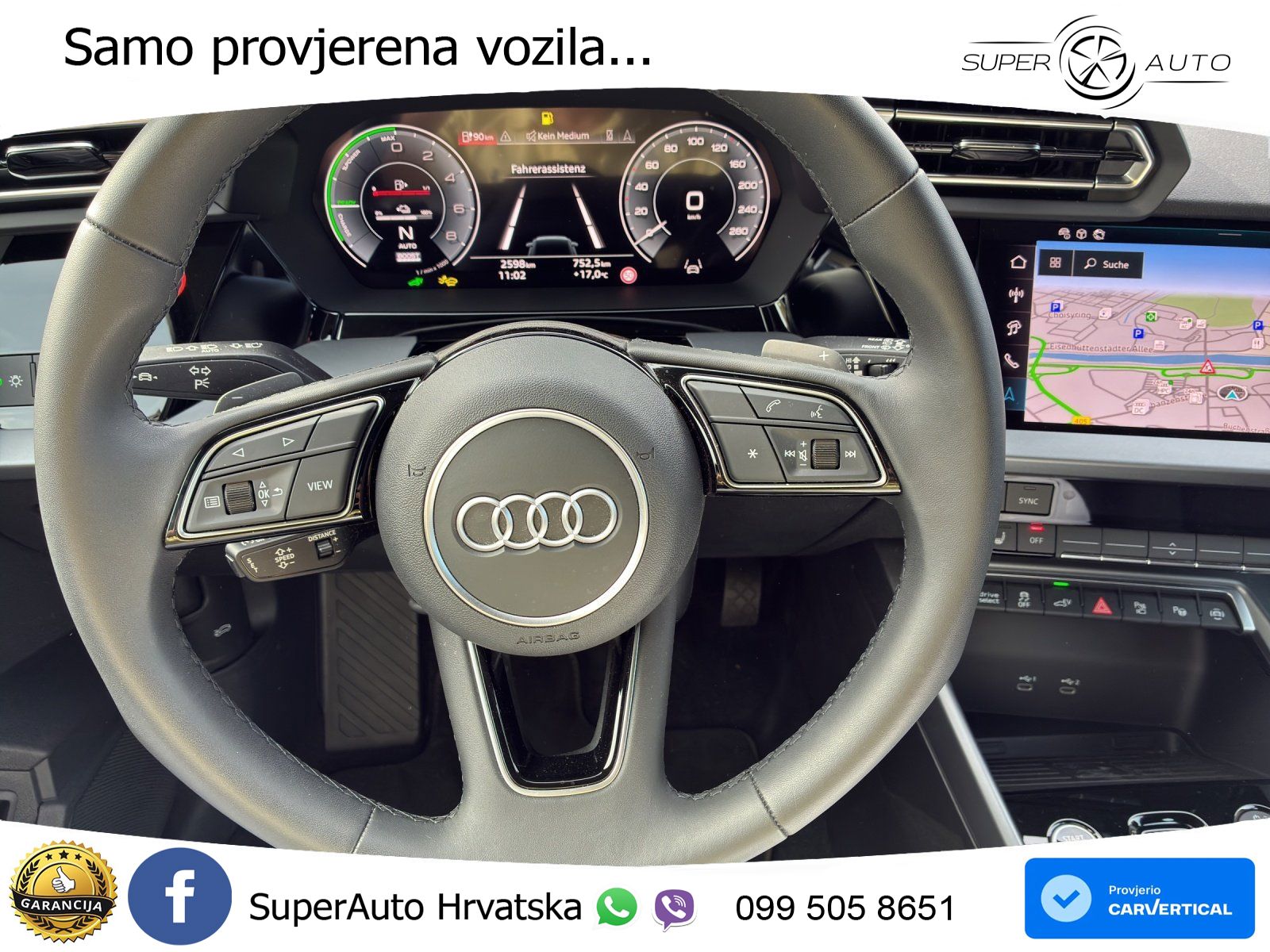 Audi A3 Sportback 40 TFSI e (204 KS) Plug-in Hybrid S tronic MATRIX+GR SJED+KAM