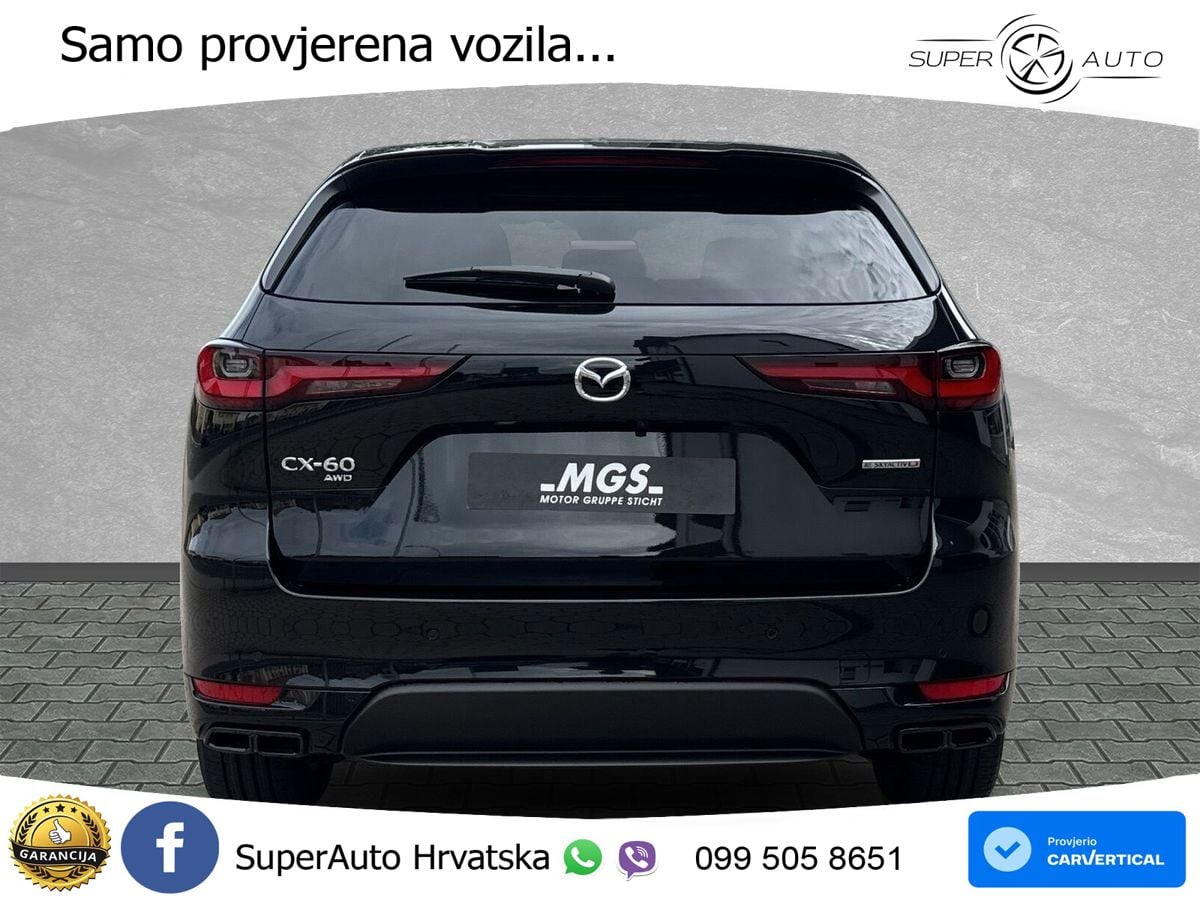 Mazda CX-60 3.3 e-Skyactiv D (254 KS) AWD Automatic