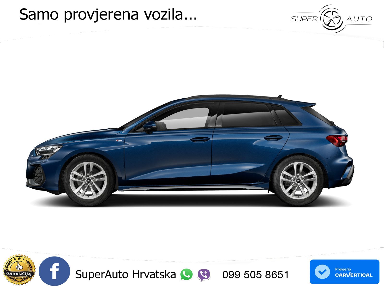 Audi A3 35 TFSI (150 KS) S line LED+GR SJED+ACC