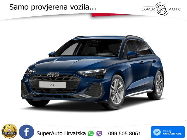 Audi A3 35 TFSI (150 KS) S line LED+GR SJED+ACC