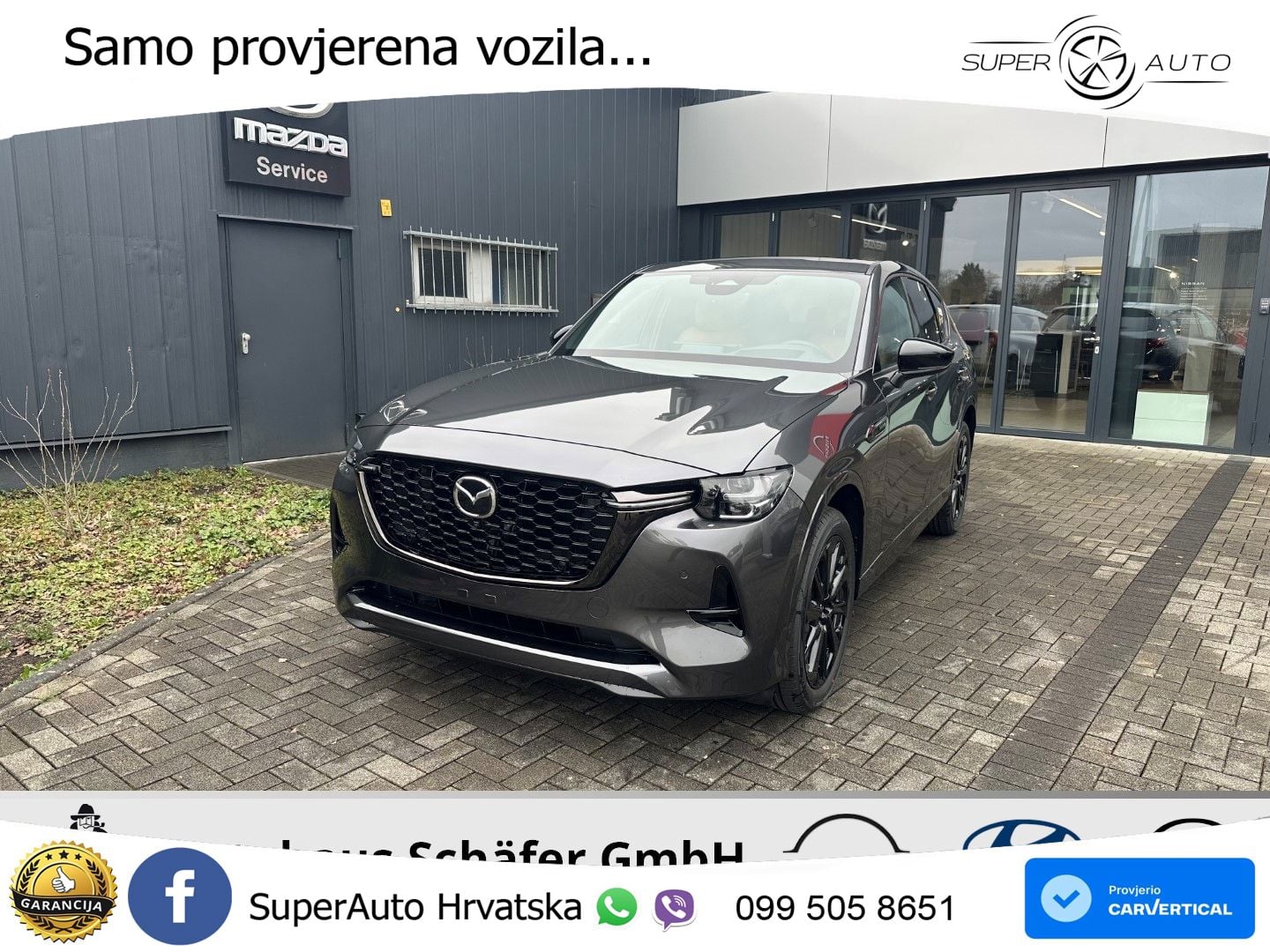 Mazda CX-60 3.3 e-Skyactiv D (254 KS) AWD Automatic MATRIX+GR SJED+KAM
