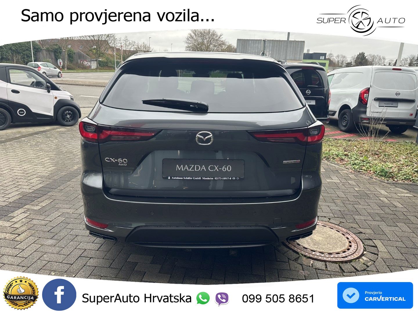 Mazda CX-60 3.3 e-Skyactiv D (254 KS) AWD Automatic MATRIX+GR SJED+KAM