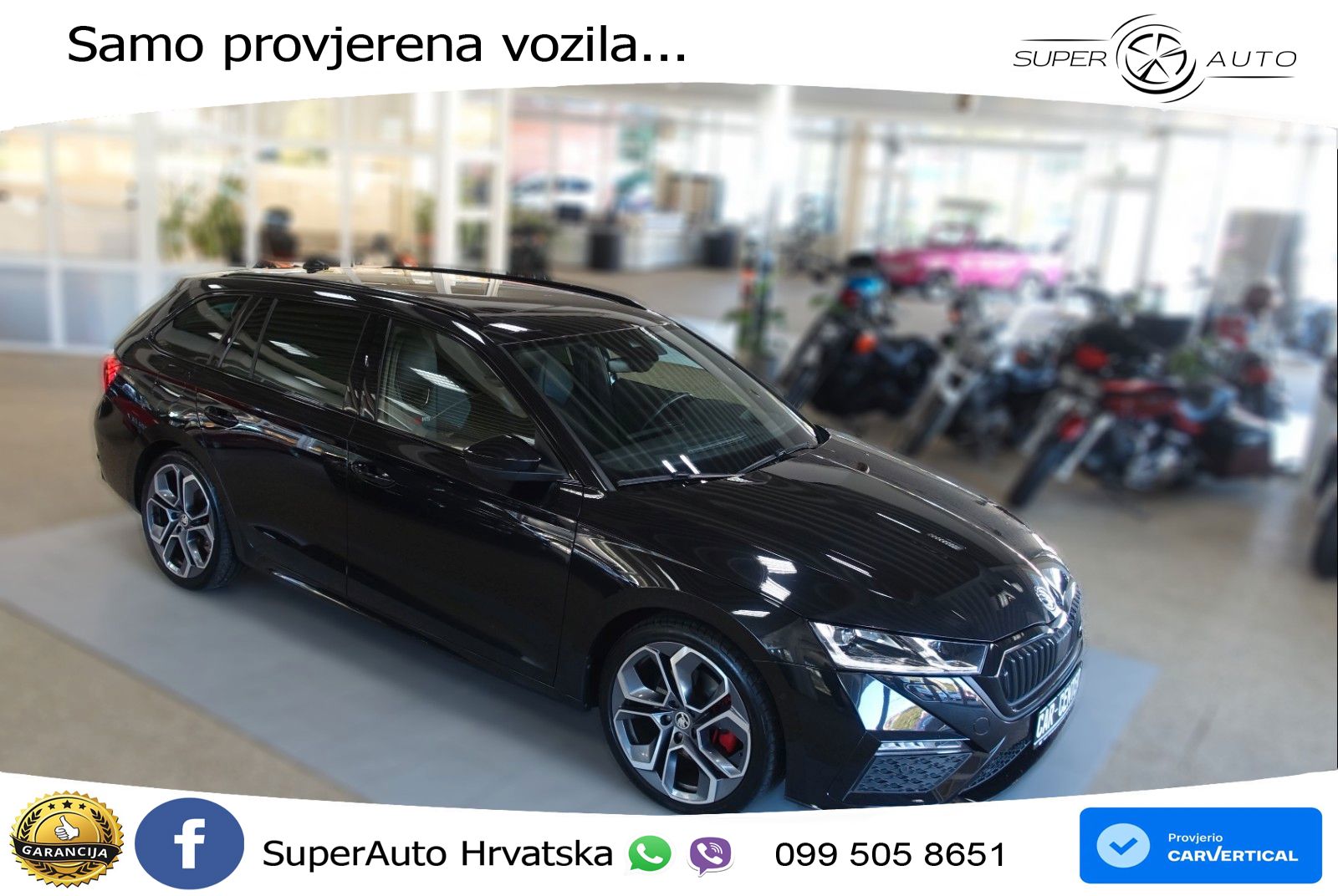 Škoda Octavia Combi RS 2.0 TDI (200 KS) 4x4 DSG LED+GR SJED+ACC