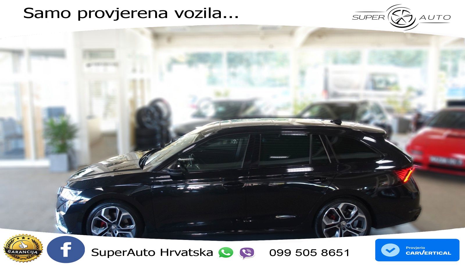 Škoda Octavia Combi RS 2.0 TDI (200 KS) 4x4 DSG LED+GR SJED+ACC