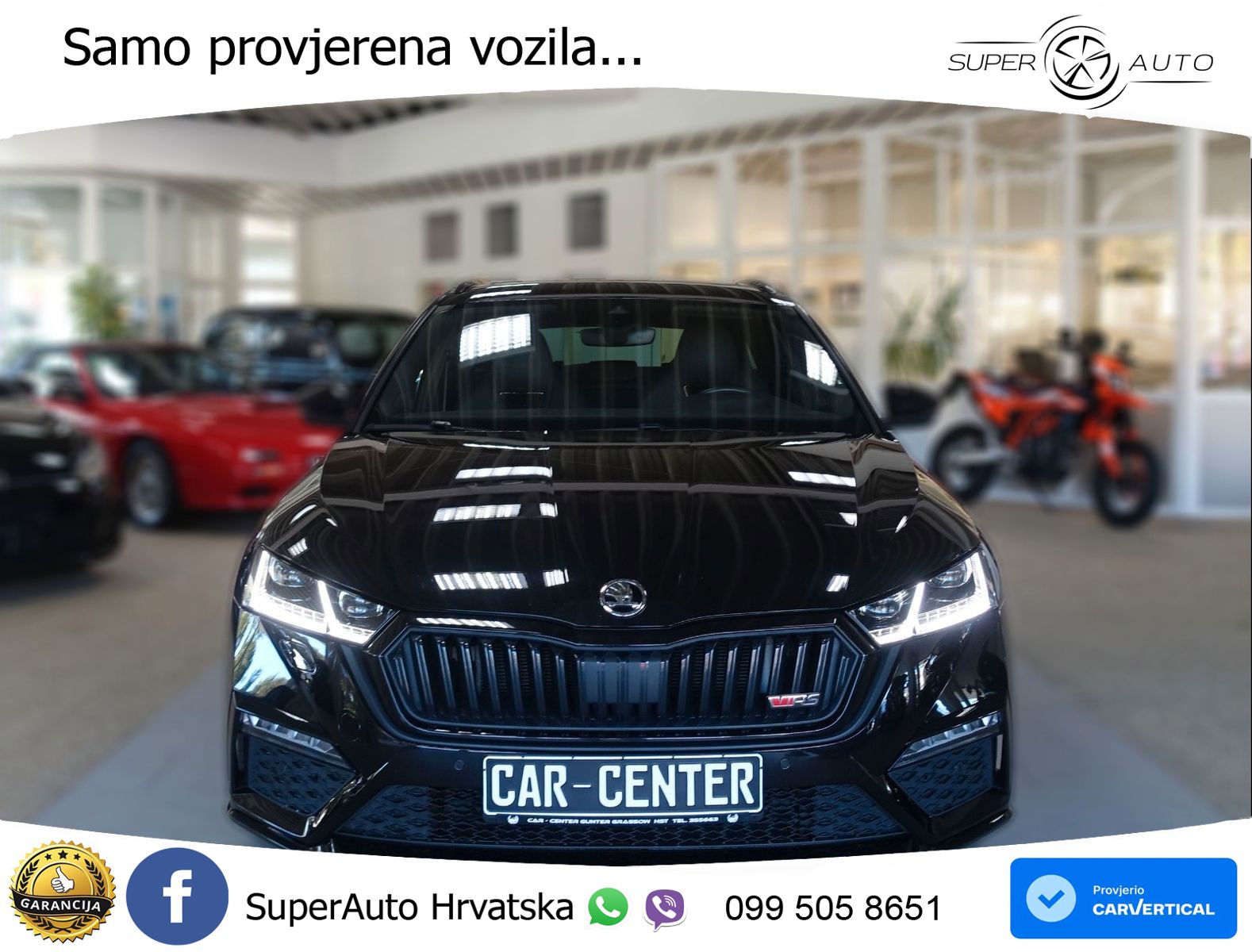 Škoda Octavia Combi RS 2.0 TDI (200 KS) 4x4 DSG LED+GR SJED+ACC