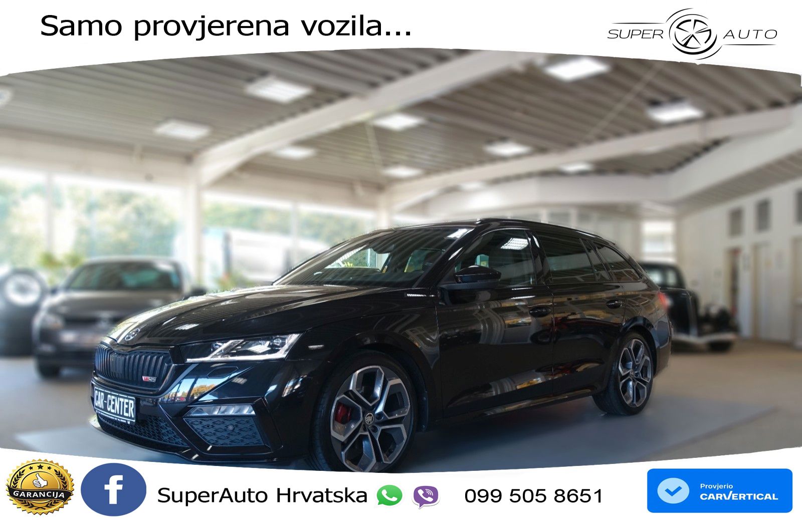 Škoda Octavia Combi RS 2.0 TDI (200 KS) 4x4 DSG LED+GR SJED+ACC