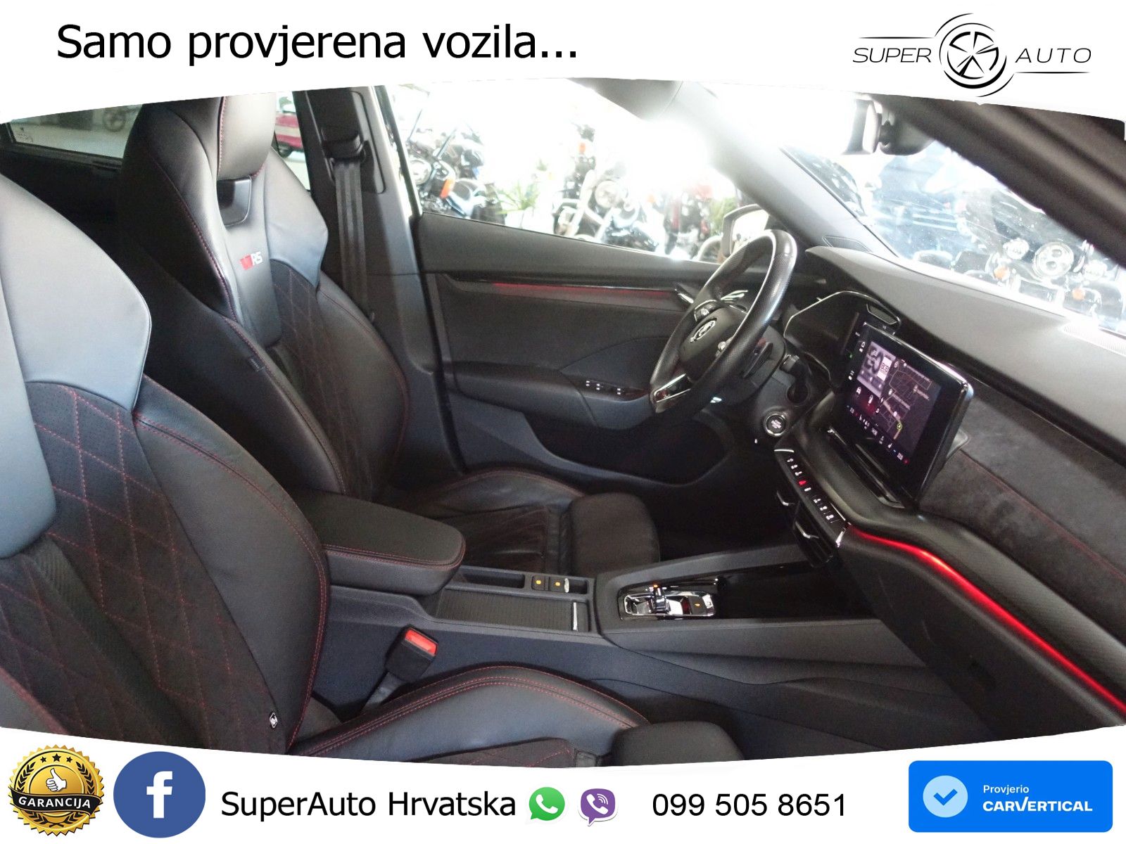Škoda Octavia Combi RS 2.0 TDI (200 KS) 4x4 DSG LED+GR SJED+ACC