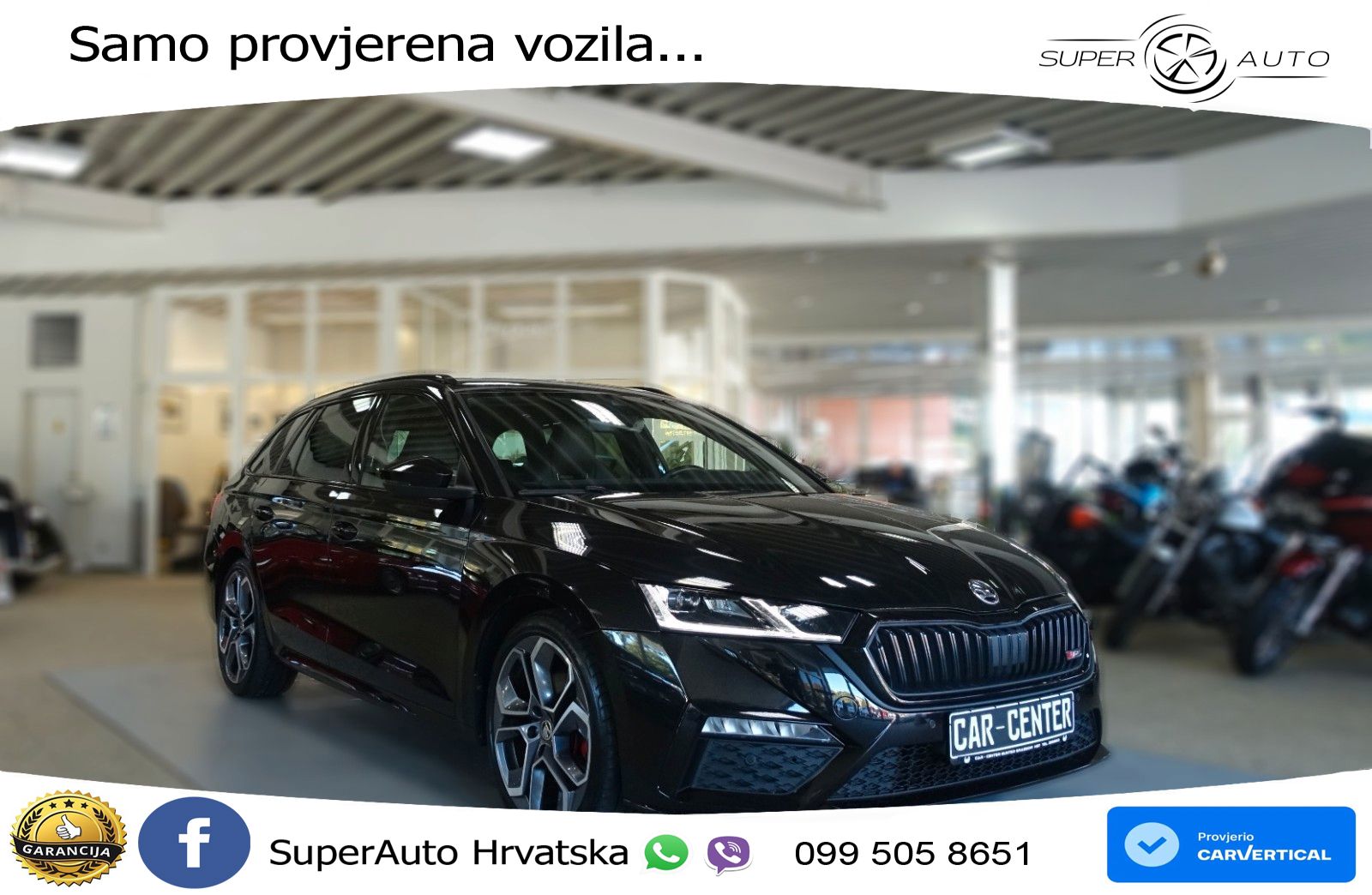 Škoda Octavia Combi RS 2.0 TDI (200 KS) 4x4 DSG LED+GR SJED+ACC