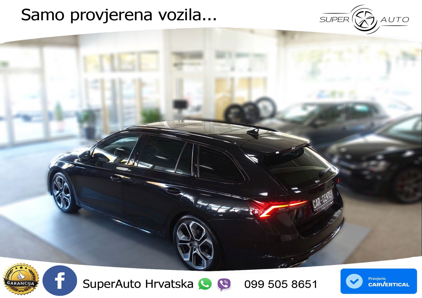 Škoda Octavia Combi RS 2.0 TDI (200 KS) 4x4 DSG LED+GR SJED+ACC