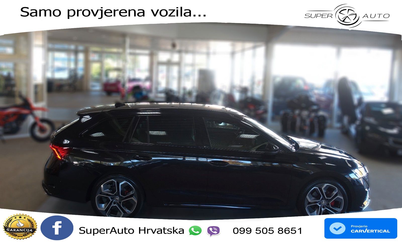 Škoda Octavia Combi RS 2.0 TDI (200 KS) 4x4 DSG LED+GR SJED+ACC