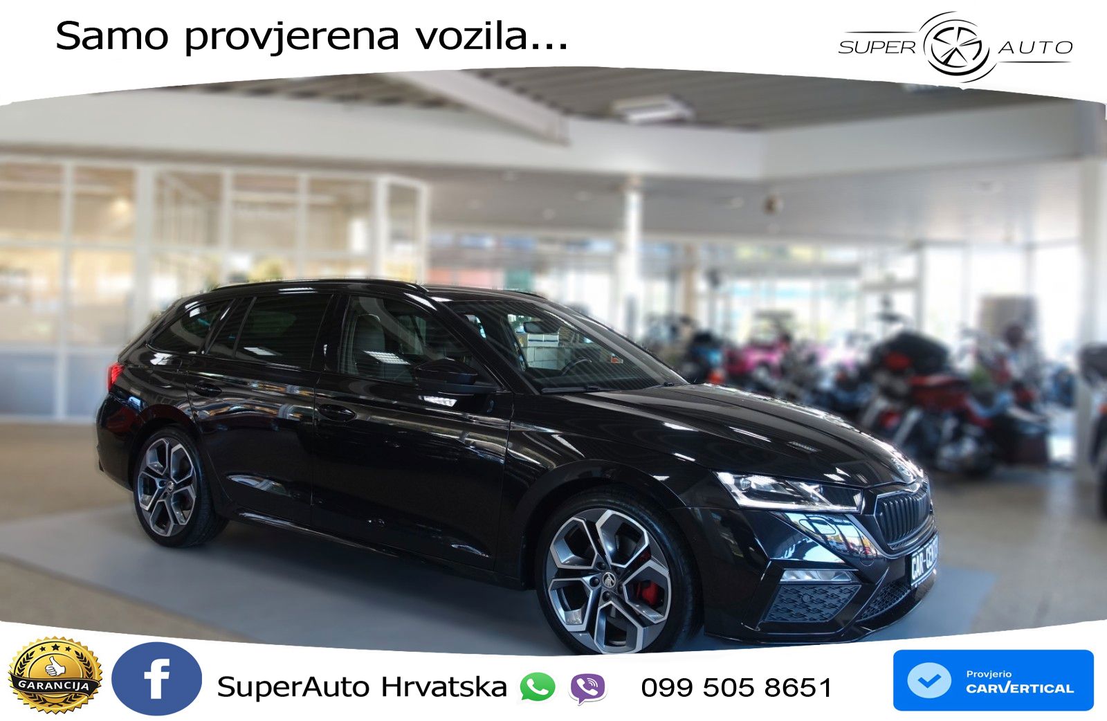 Škoda Octavia Combi RS 2.0 TDI (200 KS) 4x4 DSG LED+GR SJED+ACC