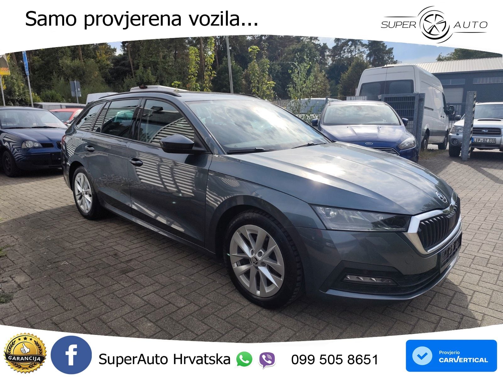 Škoda Octavia Combi 2.0 TDI (150 KS) DSG LED+GR SJED+ACC