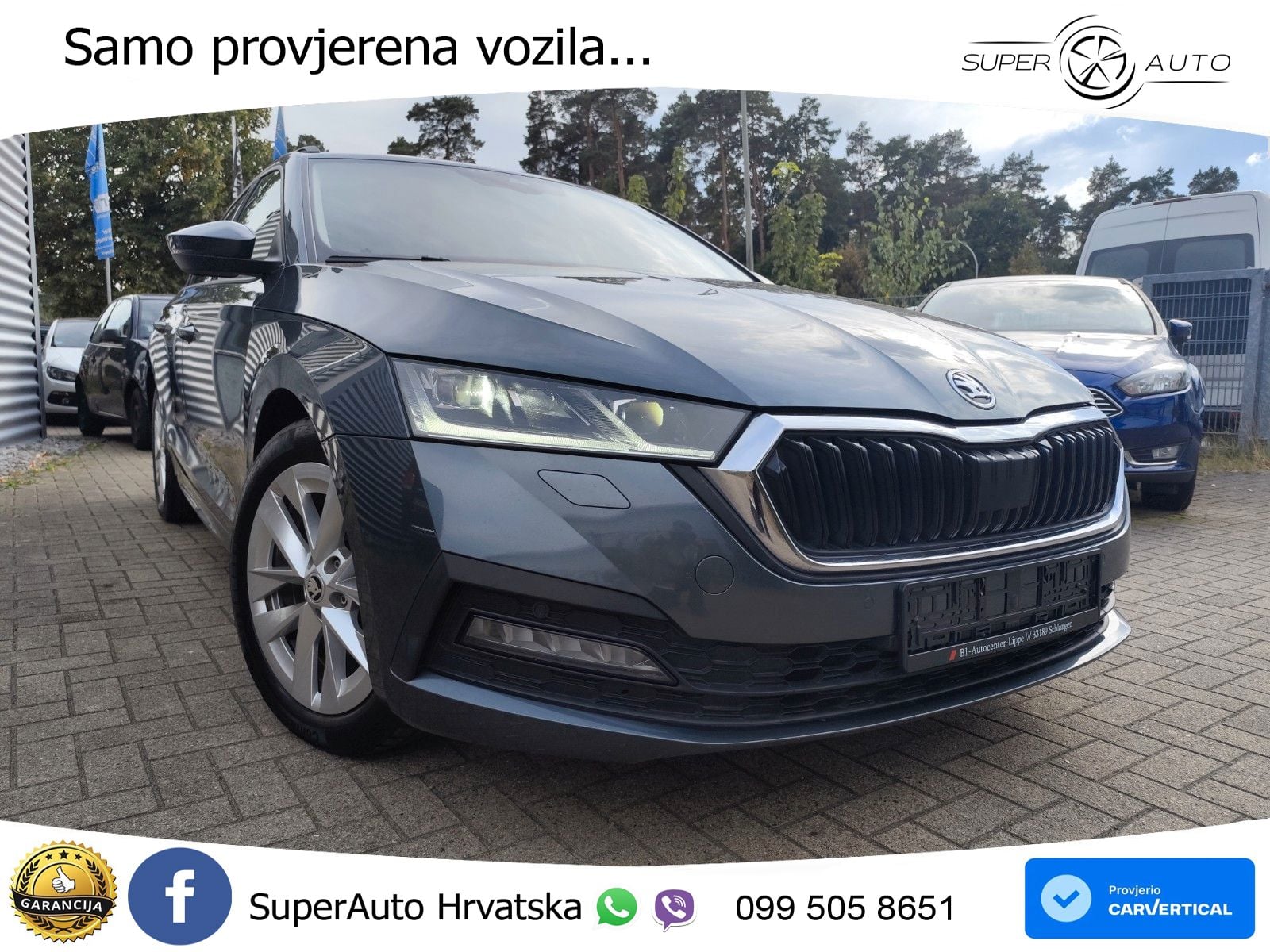 Škoda Octavia Combi 2.0 TDI (150 KS) DSG LED+GR SJED+ACC