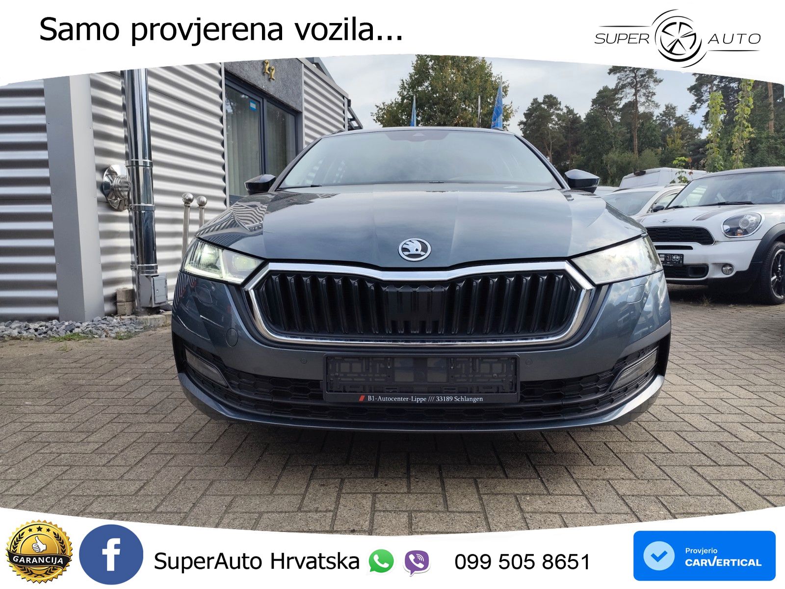 Škoda Octavia Combi 2.0 TDI (150 KS) DSG LED+GR SJED+ACC