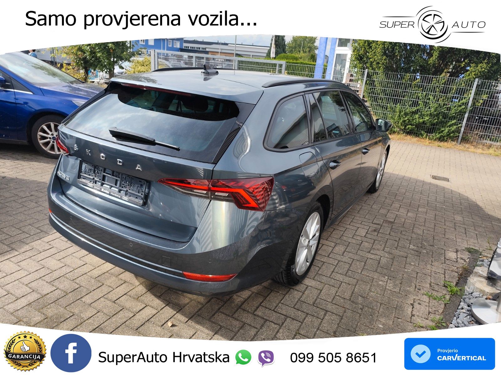 Škoda Octavia Combi 2.0 TDI (150 KS) DSG LED+GR SJED+ACC
