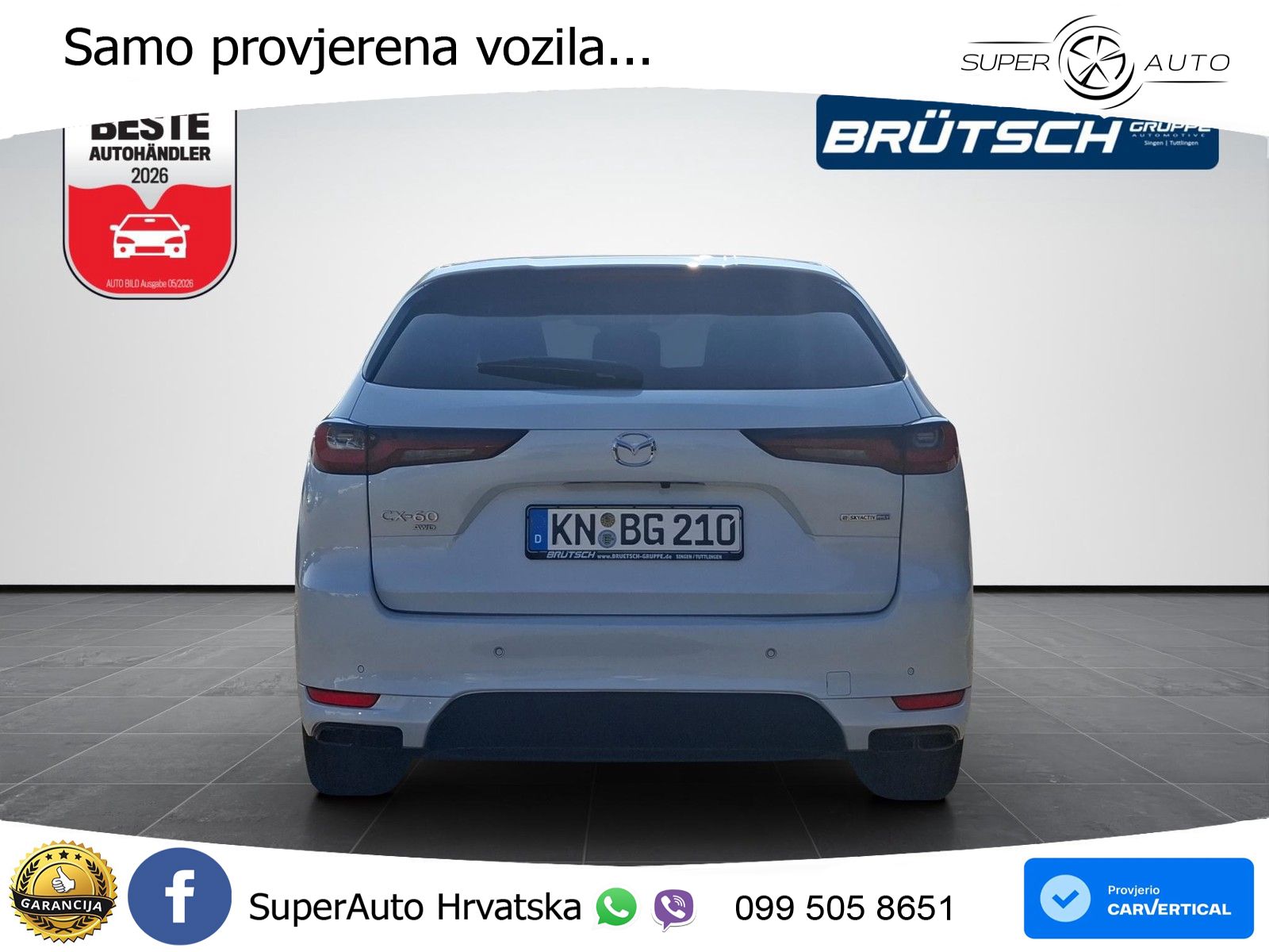 Mazda CX-60 2.5 e-Skyactiv (328 KS) AWD Automatic