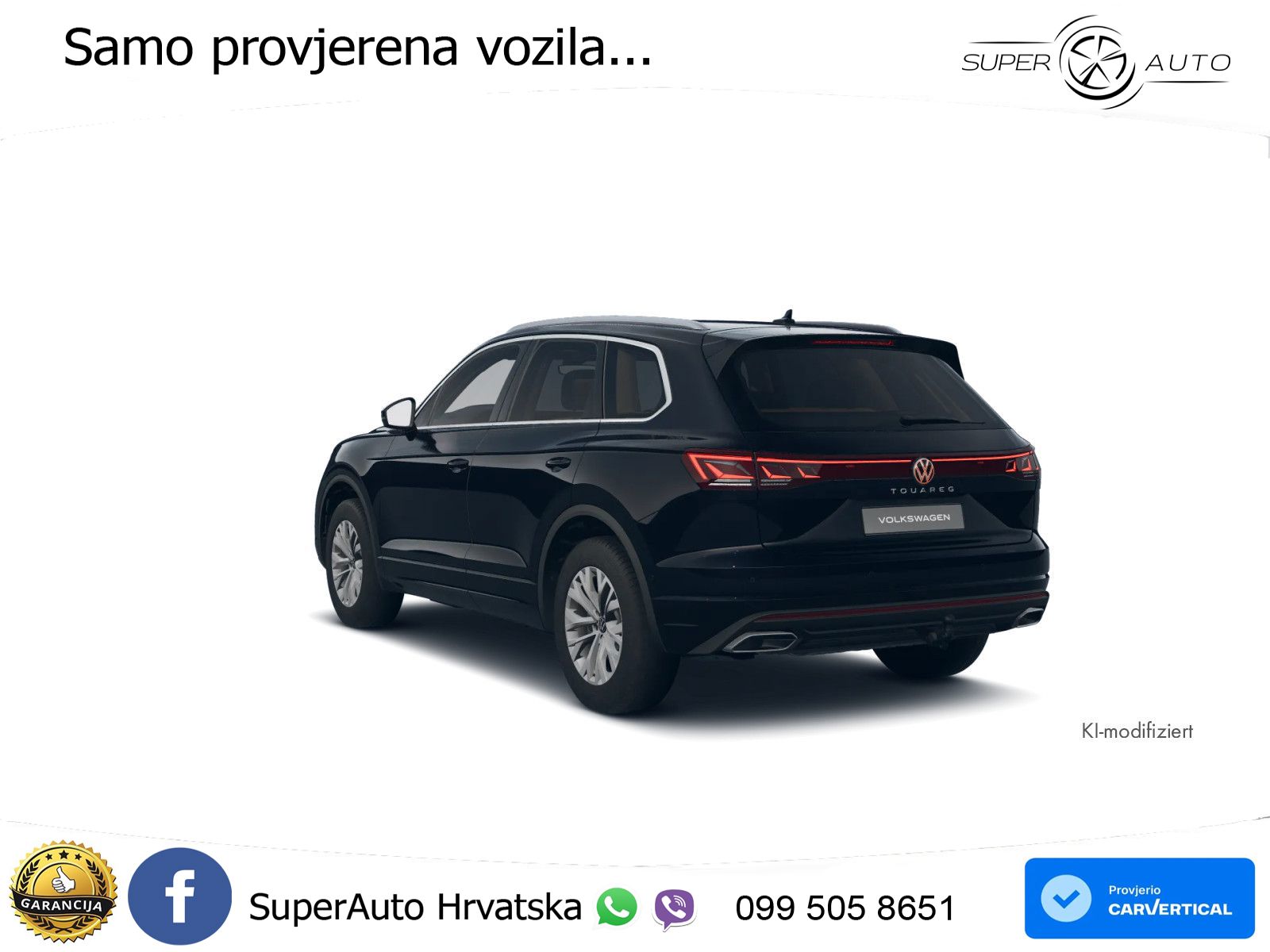 Volkswagen Touareg 3.0 V6 TDI (286 KS) 4MOTION Tiptronic ZRAČNI+ACC+4xGR SJED+KAM