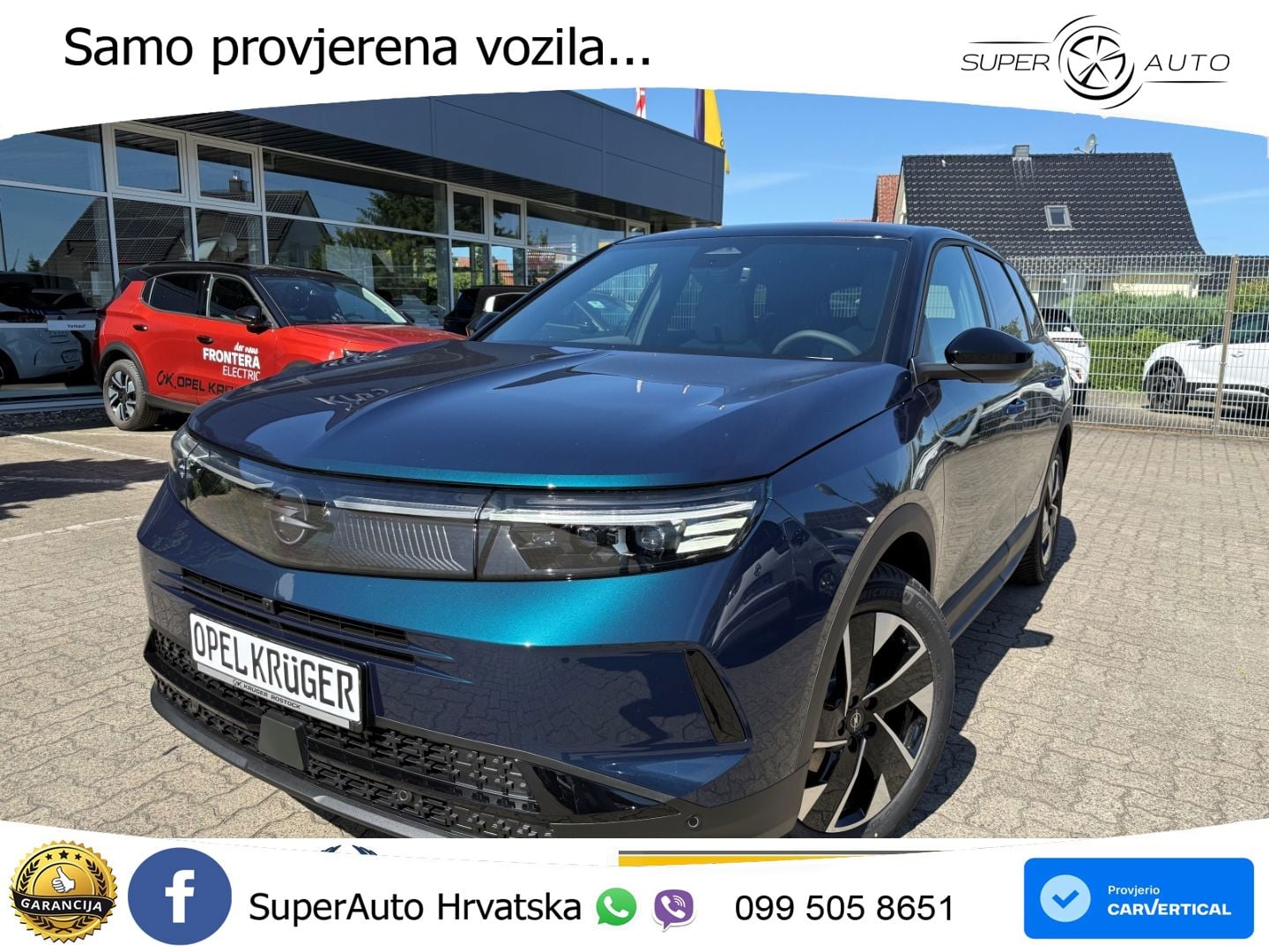 Opel Grandland 1.2 Turbo (145 KS) Hybrid eDCT GS LED+GR SJED+ACC