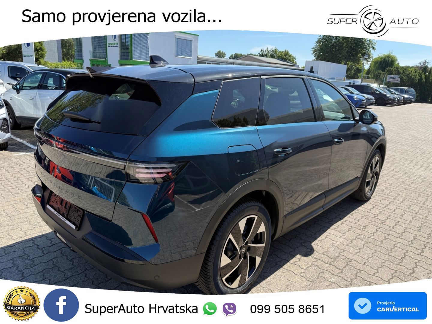 Opel Grandland 1.2 Turbo (145 KS) Hybrid eDCT GS LED+GR SJED+ACC