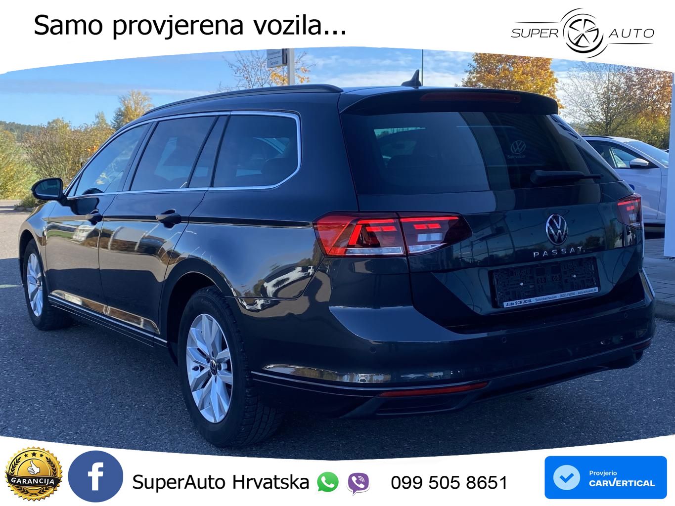 Volkswagen Passat Variant 1.5 TSI (150 KS) DSG ACT Business LED+GR SJED+ACC