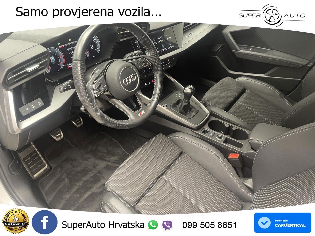 Audi A3 30 TDI (116 KS) S line