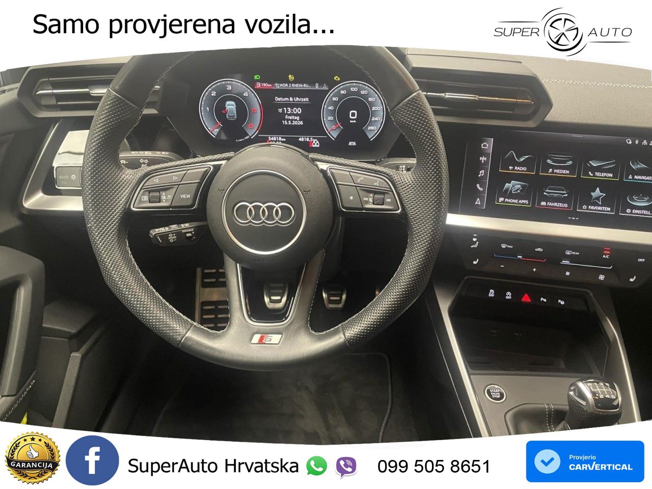 Audi A3 30 TDI (116 KS) S line