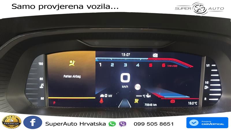 Škoda Octavia Combi RS 2.0 TDI (200 KS) DSG LED+GR SJED+ACC