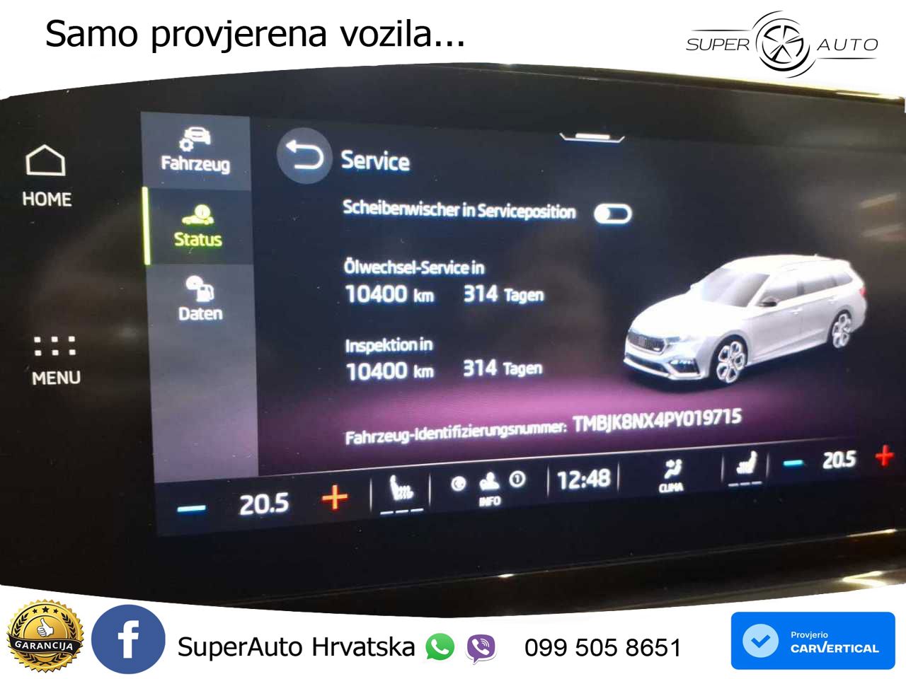 Škoda Octavia Combi RS 2.0 TDI (200 KS) DSG LED+GR SJED+ACC