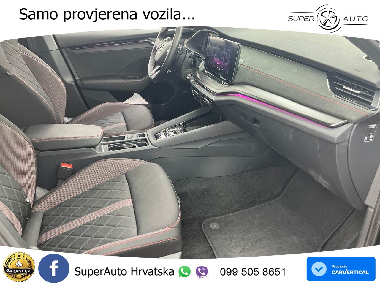 Škoda Octavia Combi RS 2.0 TDI (200 KS) DSG LED+GR SJED+ACC