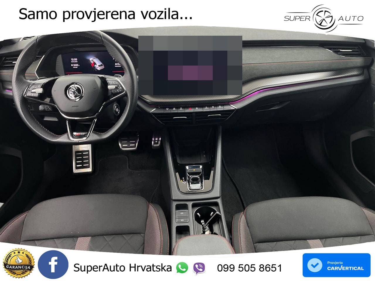 Škoda Octavia Combi RS 2.0 TDI (200 KS) DSG LED+GR SJED+ACC
