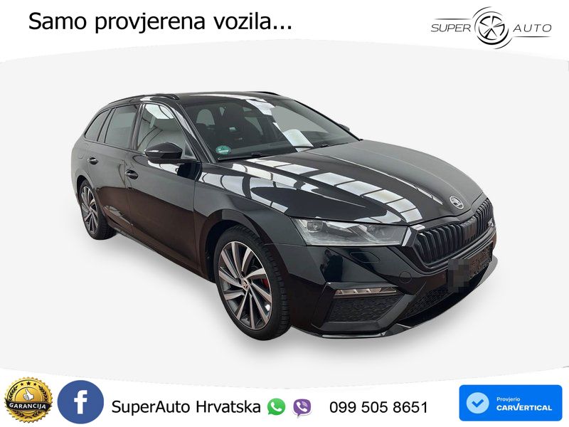 Škoda Octavia Combi RS 2.0 TDI (200 KS) DSG LED+GR SJED+ACC