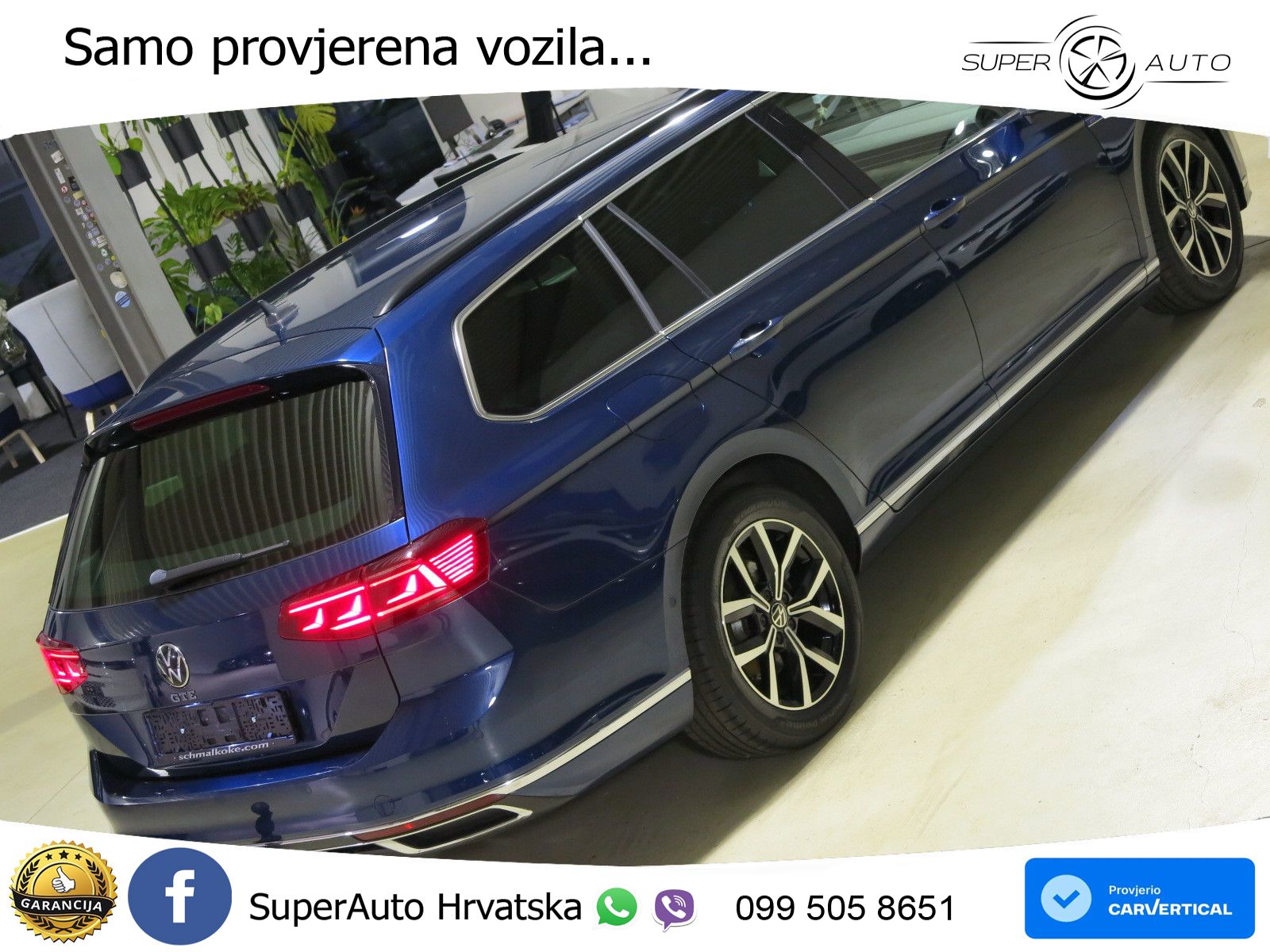 Volkswagen Passat Variant GTE 1.4 TSI (218 KS) DSG LED+GR SJED+ACC
