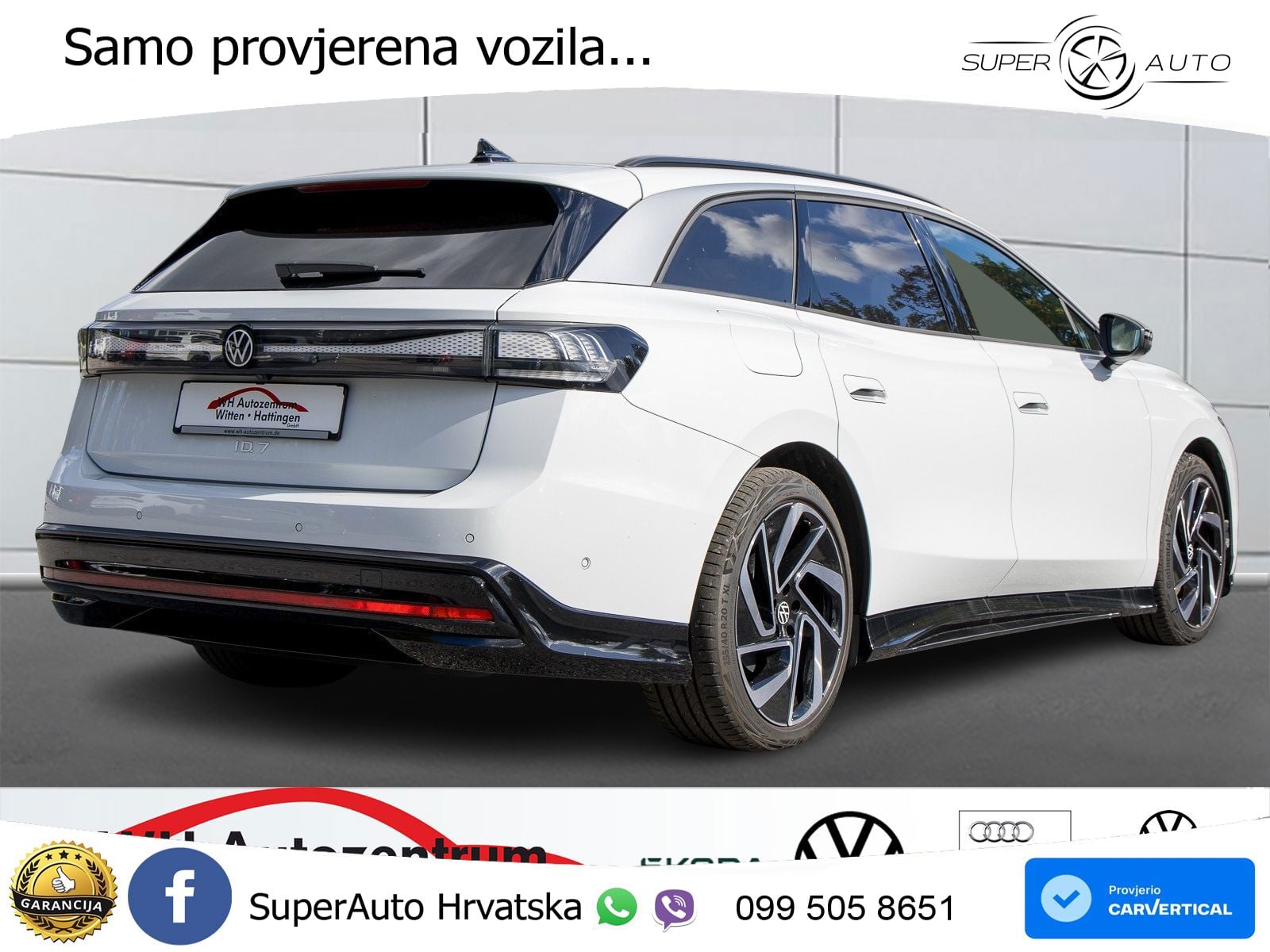 Volkswagen ID.7 Pro S 91 kWh (286 KS)