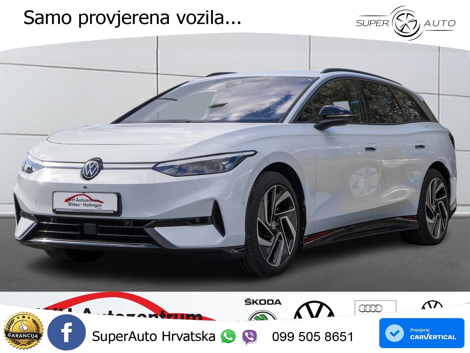 Volkswagen ID.7 Pro S 91 kWh (286 KS)