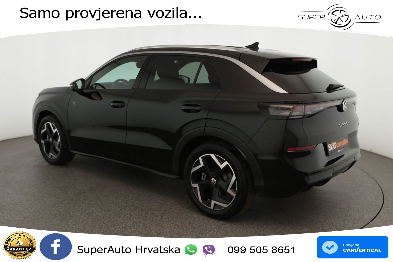 Volkswagen T-Roc 1.5 eTSI (150 KS)  DSG R-Line LED+GR SJED+ACC