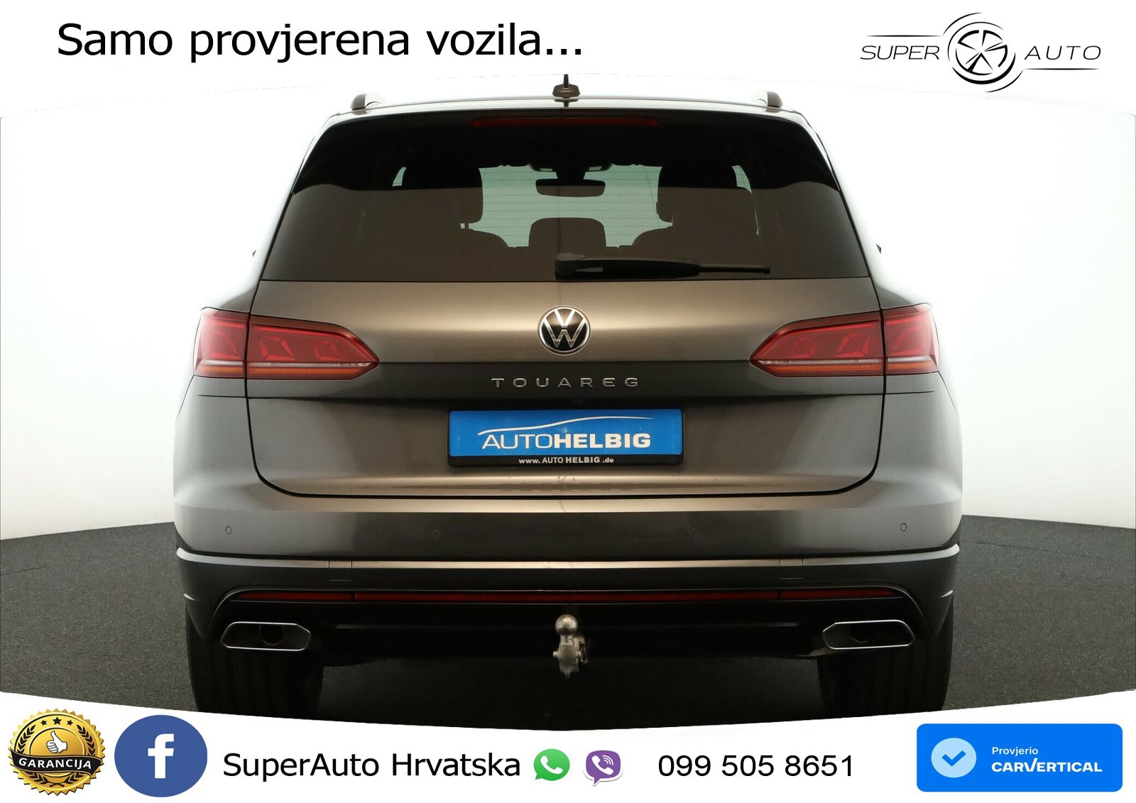 Volkswagen Touareg 3.0 V6 TDI (286 KS) 4MOTION Tiptronic R-Line MATRIX+GR SJED+KAM