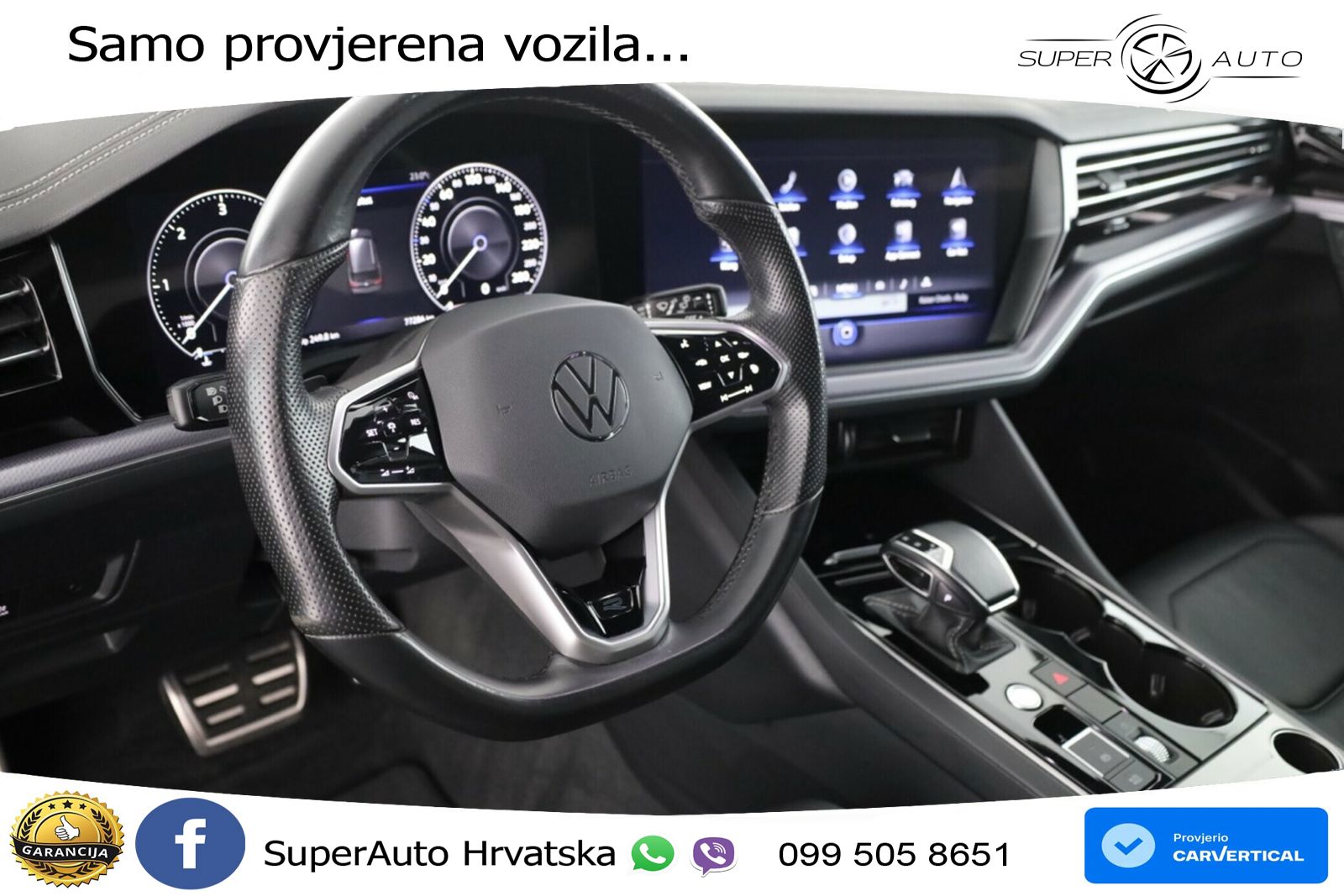 Volkswagen Touareg 3.0 V6 TDI (286 KS) 4MOTION Tiptronic R-Line MATRIX+GR SJED+KAM