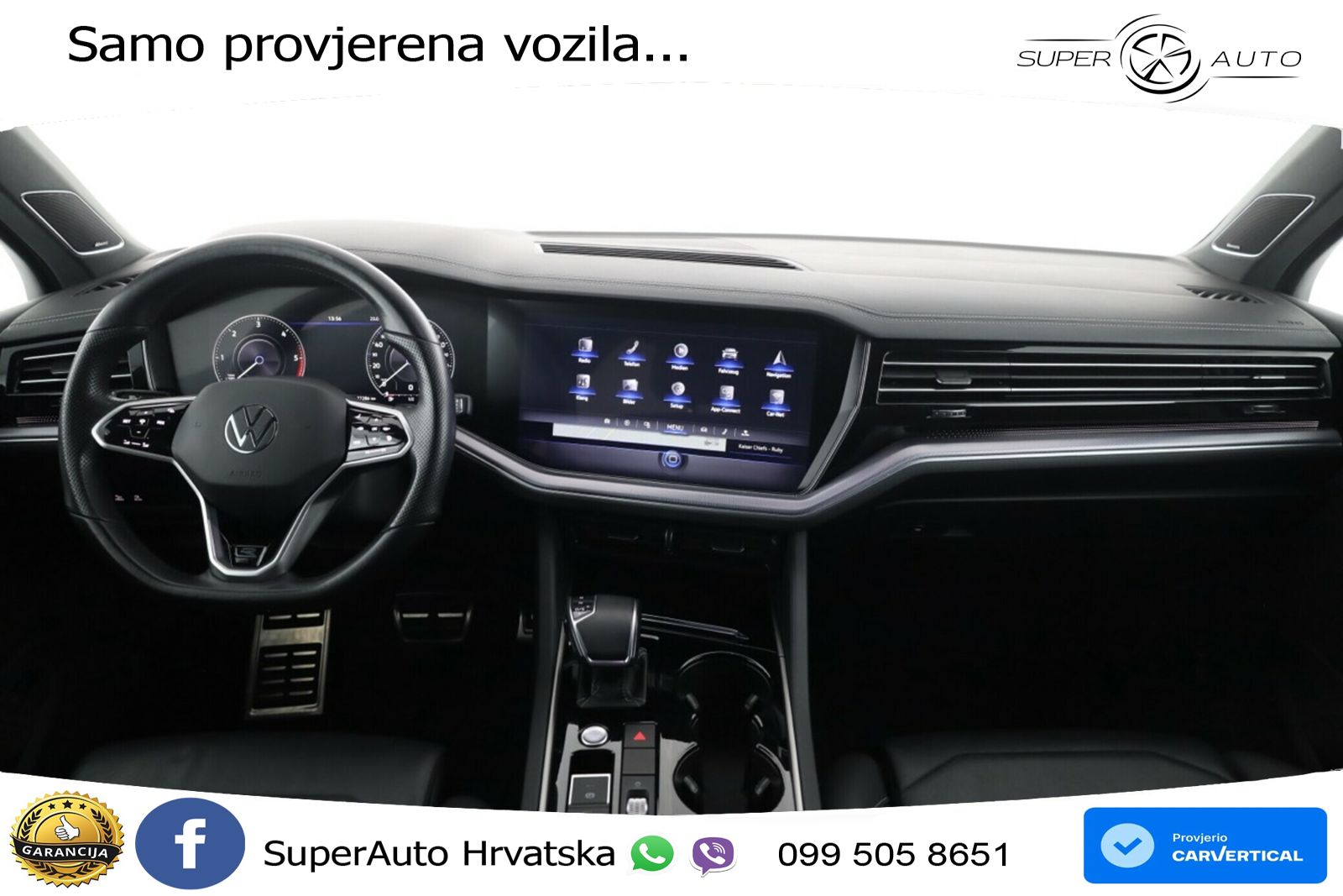 Volkswagen Touareg 3.0 V6 TDI (286 KS) 4MOTION Tiptronic R-Line MATRIX+GR SJED+KAM
