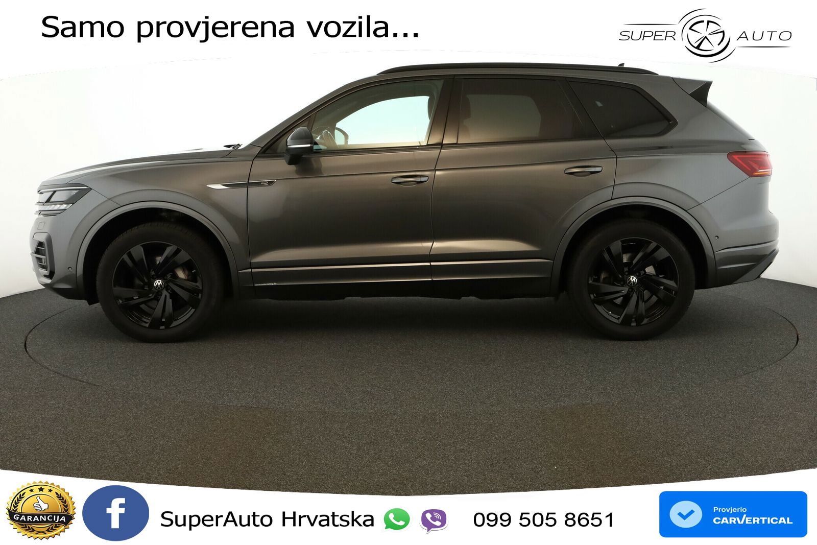 Volkswagen Touareg 3.0 V6 TDI (286 KS) 4MOTION Tiptronic R-Line MATRIX+GR SJED+KAM